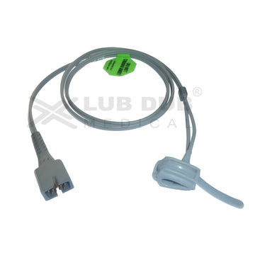 Spo2 Neonatal 0.9 Mtr Probe Compatible with Nellcor /HP/Mediaid/Emco/Allengers/Mindray/Nasan/Solaris/Siliconlabs/L&T/Edan/Nellcor Os Rubber type