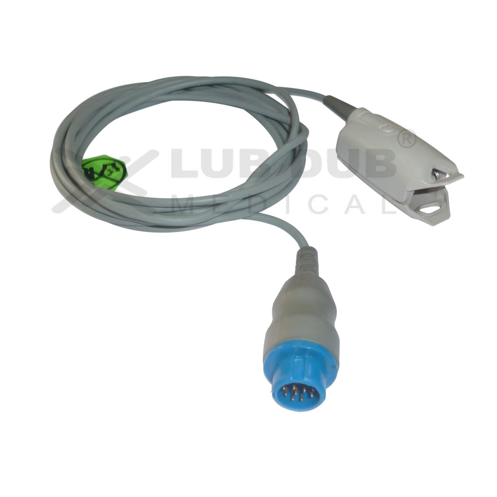 Spo2 Adult 3 Mtr Probe Compatible with Mindray / Mediaid 12 Pin clip type