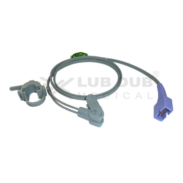 Spo2 Y Cum Neonatal 0.9 Mtr Probe Compatible with Schiller/BPL/Maestroes/GE/Drager/Nellcor Om