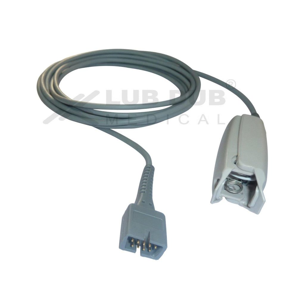 Spo2 Adult 3 Mtr Probe Compatible with Nellcor Os DB9 M clip type