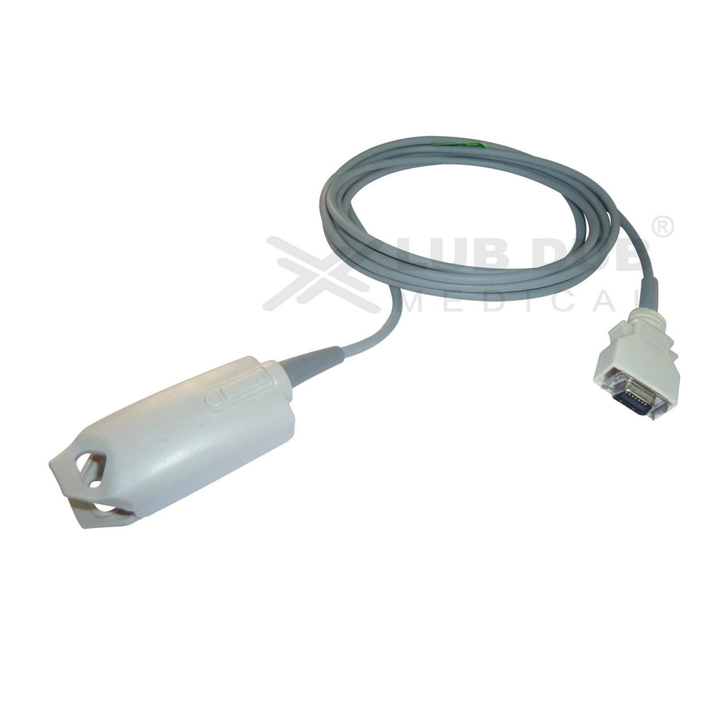 Spo2 Adult 3 Mtr Probe Compatible with Nellcor Om 3m Connector clip type