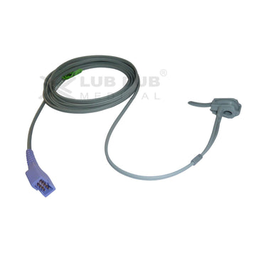 Spo2 Neonatal 3 Mtr Probe Compatible with Nellcor Om DB9 Rubber type