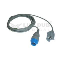 Spo2 Pediatric  3 Mtr Probe Compatible with HP 12 Pin Clip type