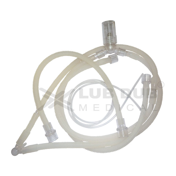 Reusable neonatal ventilator circuit SWT with temp port - LubdubBazaar