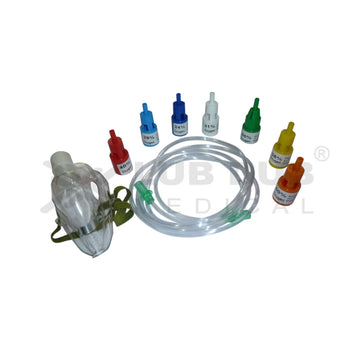 Disposable Multi Flow Venturi Mask Kit Adult (Pack of 10)