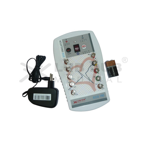 ECG Simulator/ ECG 150 with Accessories (Adaptor and Battery) - LubdubBazaar