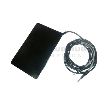 Reusable Silicon Patient Plate With 3 Mtr Wire Adult Valley Lab Double Banana