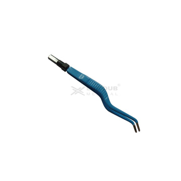 Bipolar Forceps Bayonet Angle up 15cm 1mm Ger