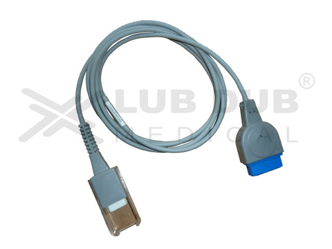 Spo2 Extension Cable Compatible with GE Dash 4000 Oxismart XL 11 pin - LubdubBazaar