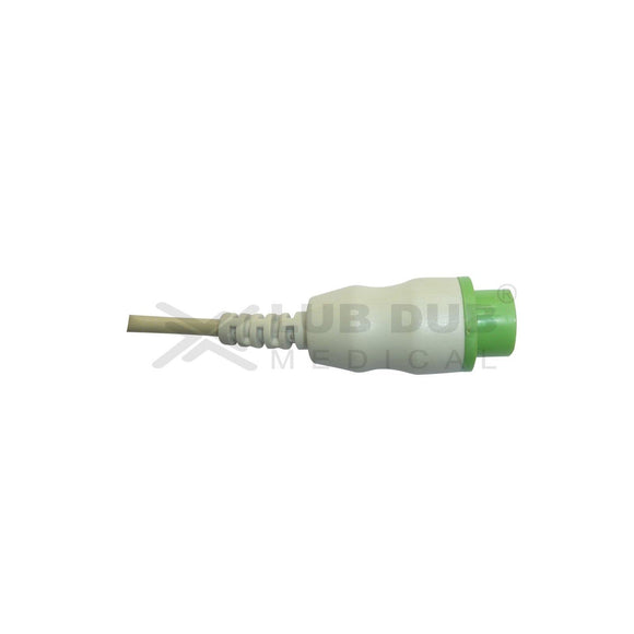 Medical ECG Cable 3 Lead 12 Pin Connector