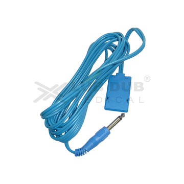 Buy Reusable Patient Plate Cable for Disposable Earth Pad compatible with L&T ESU. Diathermy earth pad cable for OT use. Fast shipping across India.