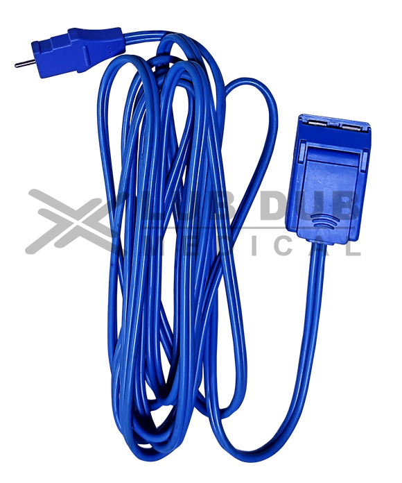 Buy Reusable Patient Plate Cable for Disposable Earth Pad compatible with Valleylab ESU. Diathermy earth pad cable for OT use. Fast shipping across India.