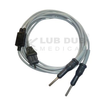 Buy Patient Plate Cable compatible with Valleylab ESU Double Banana to Socket connector. Diathermy earth pad cable for OT use. Fast shipping across India.