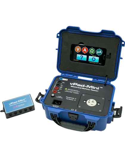 vPad – Mini Manual Electrical Safety Analyzer - LubdubBazaar