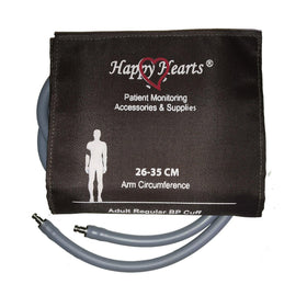 Reusable BP cuff adult double tube 26-35cm with tubing