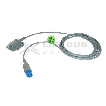 SpO2 Rubber Sensor Adult 3M Cable HP