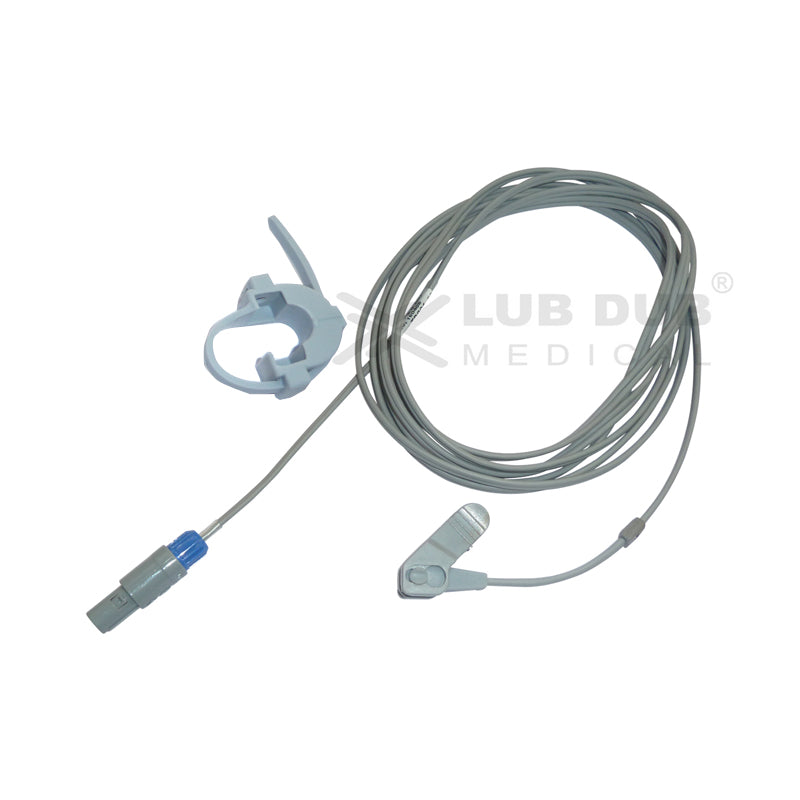 Spo2  Neonatal 3 Mtr Probe Compatible with BCI 6 Pin S/n Y Cum type - LubdubBazaar