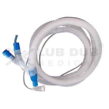 Buy Disposable Ventilator Circuit 2 Limb Adult with Proximal Line compatible with Philips V680. Breathing circuit for ICU ventilators. Fast shipping across India.