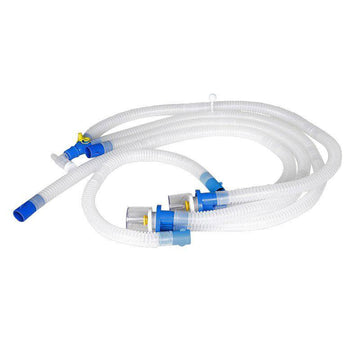 Buy Disposable Dual Heated Wire Ventilator Circuit (DWT) Adult. Heated wire breathing circuit for ICU ventilators. Fast shipping across India.