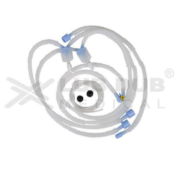 Buy Disposable Dual Heated Wire Ventilator Circuit (DWT) Neonatal. Heated wire breathing circuit for NICU ventilators. Fast shipping across India.