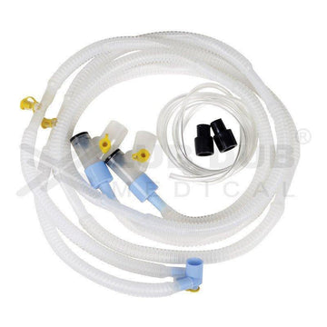 Buy Disposable Dual Heated Wire Ventilator Circuit (DWT) Neonatal Double Heated. Heated wire breathing circuit for NICU ventilators. Fast shipping across India.
