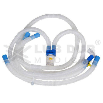Buy Disposable Single Heated Wire Ventilator Circuit (SWT) Adult. Heated wire breathing circuit for ICU ventilators. Fast shipping across India.