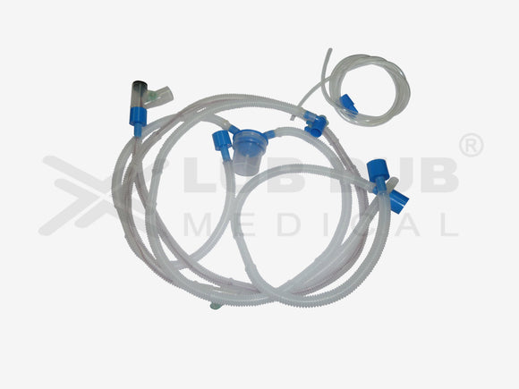 Buy Disposable Single Heated Wire Ventilator Circuit (SWT) Neonatal. Heated wire breathing circuit for NICU ventilators. Fast shipping across India.