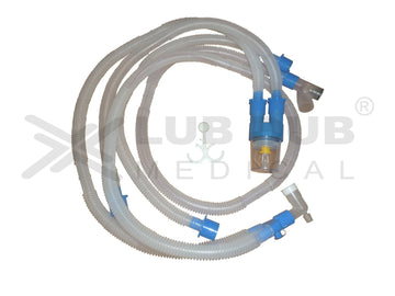 Buy Disposable Single Heated Wire Ventilator Circuit (SWT) Pediatric. Heated wire breathing circuit for pediatric ICU ventilators. Fast shipping across India.