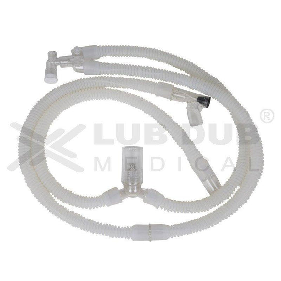 Buy Reusable Single Heated Wire Ventilator Circuit (SWT) Adult. Heated wire breathing circuit for ICU ventilators. Fast shipping across India. - LubdubBazaar