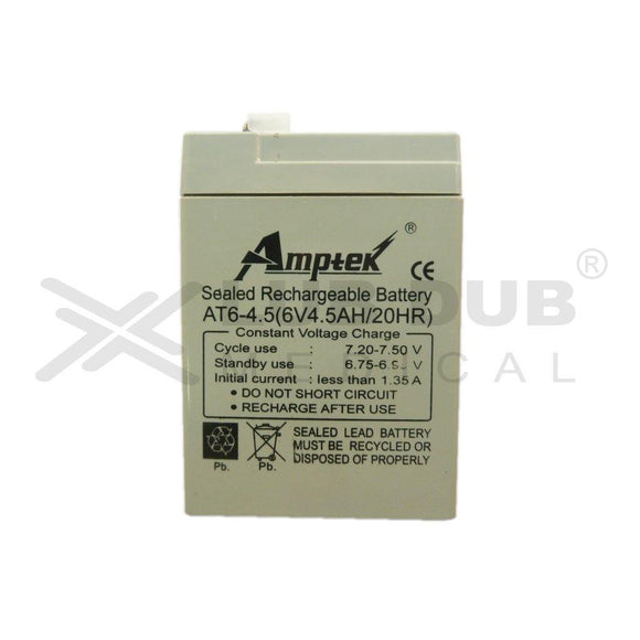Battery 6v 4.5ah Top Terminal