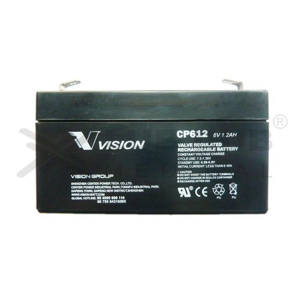 Battery 6v 1.2ah Top Terminal