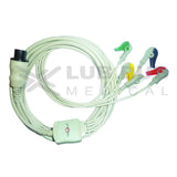 5 Lead ECG Cable Compatible with Mindray  6 Pin Clip type - LubdubBazaar