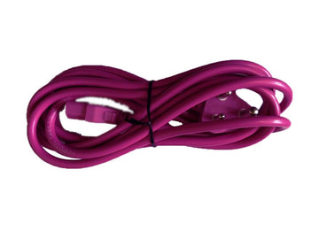 Medical Grade Power Cord 6 Amp 3 Mtr's PVC Insulated Pink