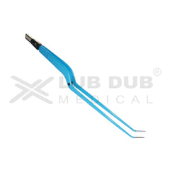 Bipolar Forceps Bayonet Angle Down 22cm 2.0mm Ger