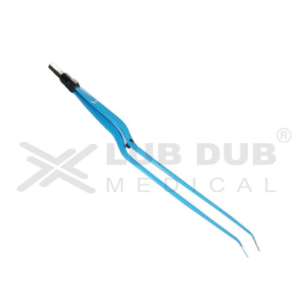 Bipolar Forceps Bayonet Angle Up24cm 1.0mm Ger