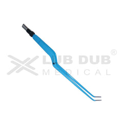 Bipolar Forceps Bayonet Angle Down Ger 22cm 1.0cm
