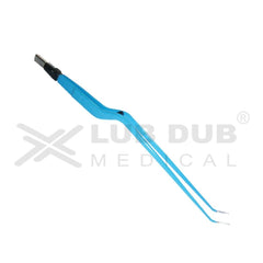 Bipolar Forceps Bayonet Angle Up Ger 24cm 0.5mm