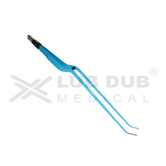 Bipolar Forceps Bayonet Angle Up 24cm 2mm Ger