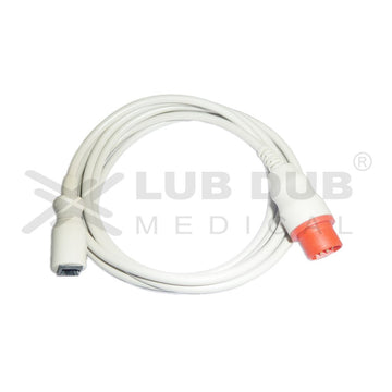 IBP Transducer Cable-Abbott Compatible with Siemens 10 Pin