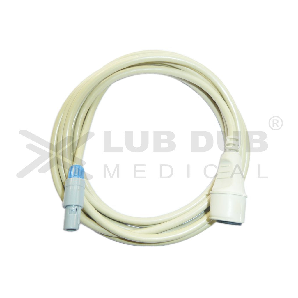 IBP Transducer Cable-Edward Compatible with Nihonkhoden 6 Pin Redal