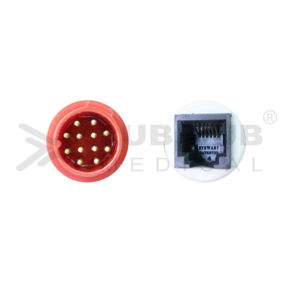 IBP Transducer Cable-Abbott Compatible with L&T Kontron 12 pin 