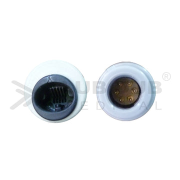 IBP Transducer Cable-Edward Compatible with Nihonkhoden 6 Pin Redal