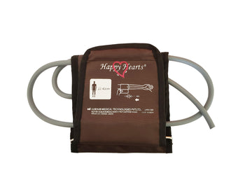 Bp Cuff With D-Ring For Electronic Bp Apparatus 22-42 cm (Dark Brown)