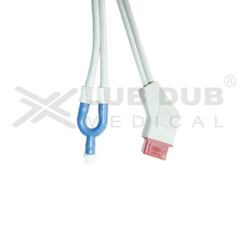 NIBP Hose Adult/Pediatirc Double Tube Compatible with Nihon Khoden - LubdubBazaar