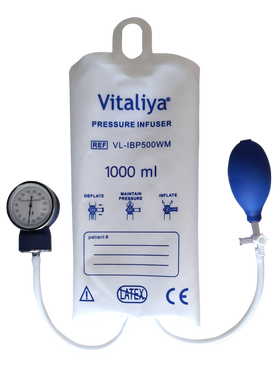 pressure infusion bag aneroid gauge 1000ml