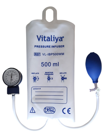 pressure infusion bag aneroid gauge 500ml