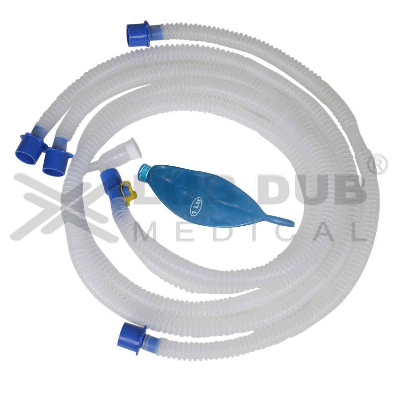 Disposable Ventilator Circuit Pediatric 3 Limb with Bag - LubdubBazaar